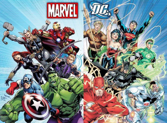      Marvel   DC